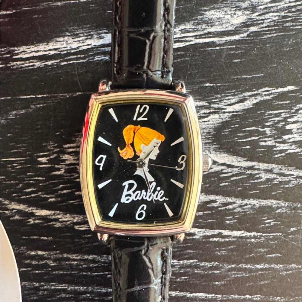 Vintage Nostalgia Barbie Watch. 2002 Avon Mattel.
